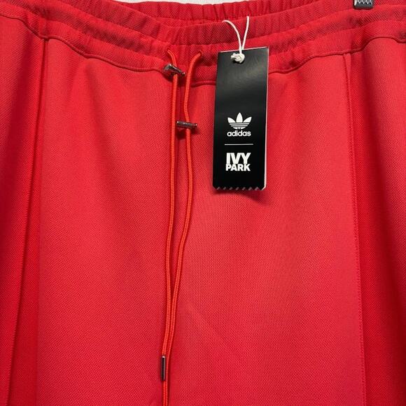 Ivy Park X Adidas 3 Stripes Wide Leg Suit Pants Coral Womens Plus Size 4X GV4006 - Picture 8 of 12